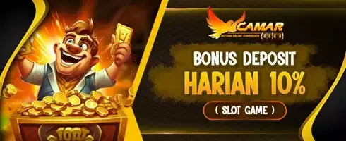 Bonus Deposit Harian 10% Hingga Rp200.000 promotion banner